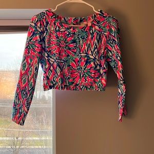 Lilly Pulitzer Crop Sweater